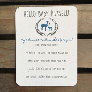 Lama-Baby-Dusche-Beratung und auch Wünsche Karten - CUSTOM - Girl - Boy - Geschlecht Neutral - Kranz - Recycling - Eco-Friendly - digitale Datei