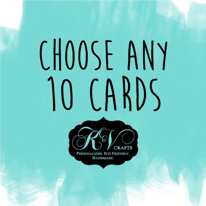 Assorted Cards Different Occasions 10 Note Cards A2 Box Etsy