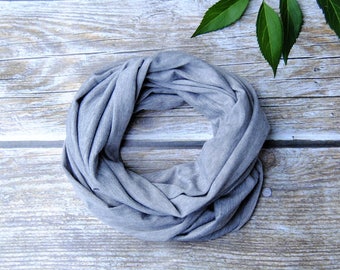 Heather Gray toddler scarf, Baby Scarf, 1-6 years old kids scarf, toddler infinity scarf, dribble scarf, baby gift