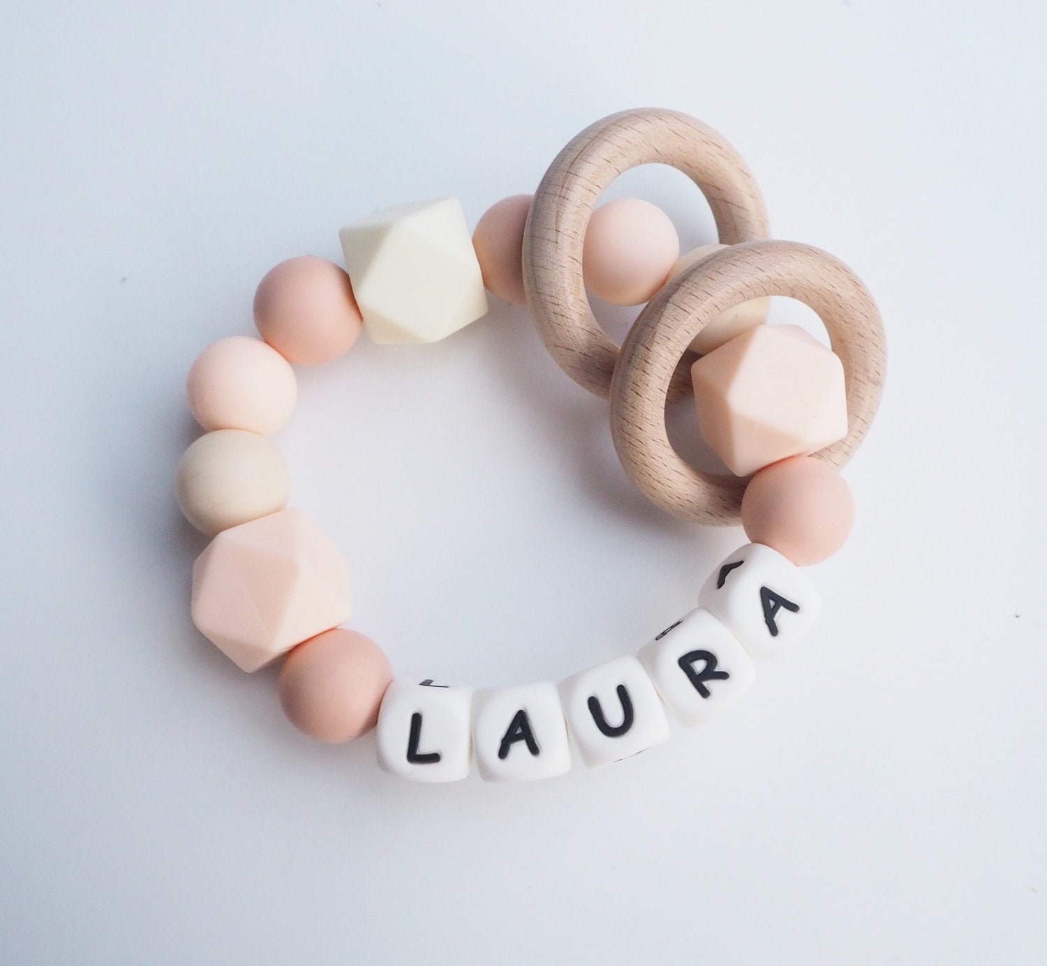 solid silicone teething ring