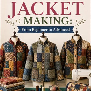Beheers de kunst van het patchworkjack maken, van beginner tot gevorderd [e-boek] + digitale pdf-download + bonuskit