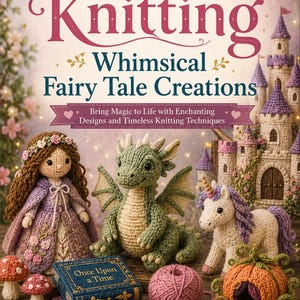 Master the Art of Knitting Whimsical Fairy Tale Creations [Ebook] + Digital PDF Download + Bonus Kit