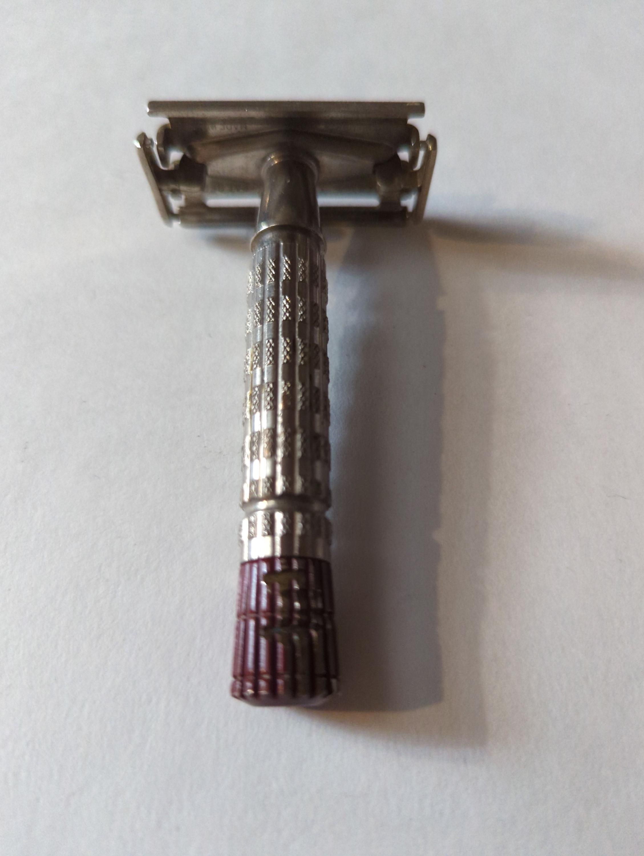 1950s Razor Vintage 1950s Red Tip Gillette Safety Razor, Double Sided, Shaving ...