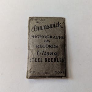 Steel phonograph needles - Etsy 日本