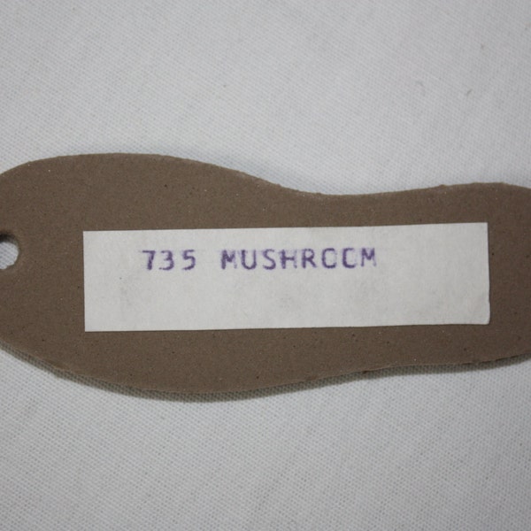 Rubber Soles/Shoes-Doll Making, Flip Flop Keyrings, Projects, Supplies-Available in-Mushroom/brown, eggshell, and gray-Supplies, Tools