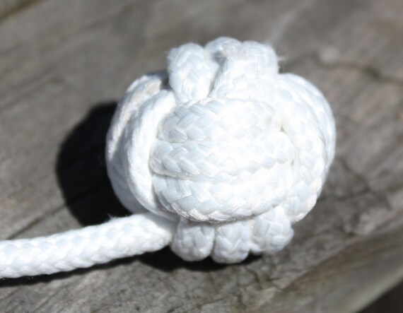 Bulk Lot of 12-handmade White Cotton or White Paracord