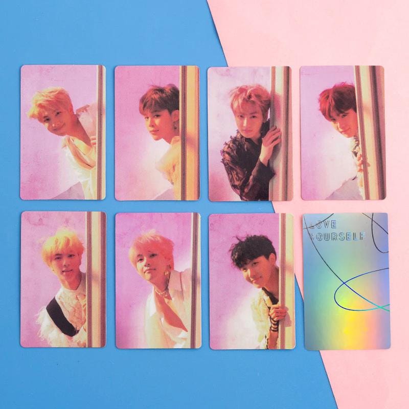 Jimin Love Yourself Photocard - Etsy