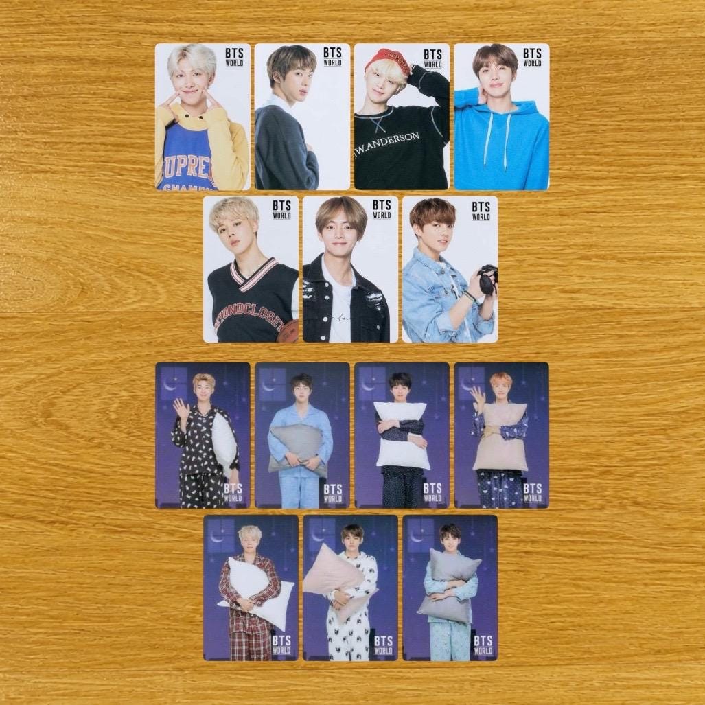 Bts World Photocard - Etsy