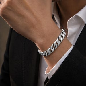 Vintage 925 Silver Id Bracelet - Etsy Canada
