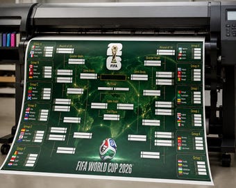 Plakat z harmonogramem Mistrzostw Świata FIFA 2026 – wszystkie mecze, grupy, 10 stref czasowych (do pobrania w wersji cyfrowej)