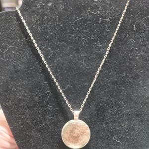 Premade Snake Skin Pendant Necklace, Ball Python Shed Jewelry, Reptile Gift