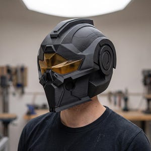 Tactical Helmet Vindicator Wearable Cosplay STL File