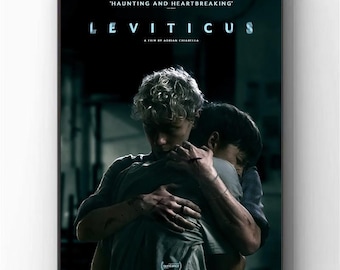 Leviticus filmposter, canvasprint voor aan de muur, oningelijste woondecoratie