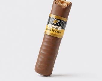Custom Candy Bar Cigar Sleeves