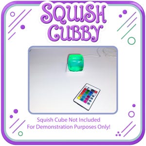 Squish Cubby™ - Squish Cube Lava Glow