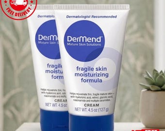 Dermend Moisturizing Bruise Formula Cream 4.5 fl oz (2 Pack)
