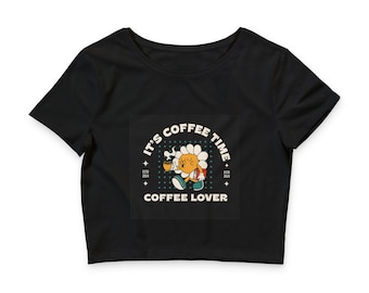 Es ist Kaffee-Zeit-Kaffee-Liebhaber-T-Stück | Kurzarm T-Shirt