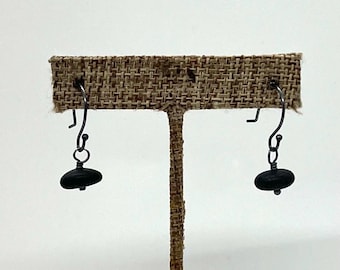 Simple Rock Drop Earrings