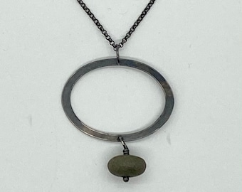 Oval Rock Necklace