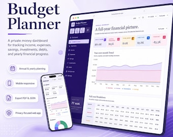 Budget Planner Web App