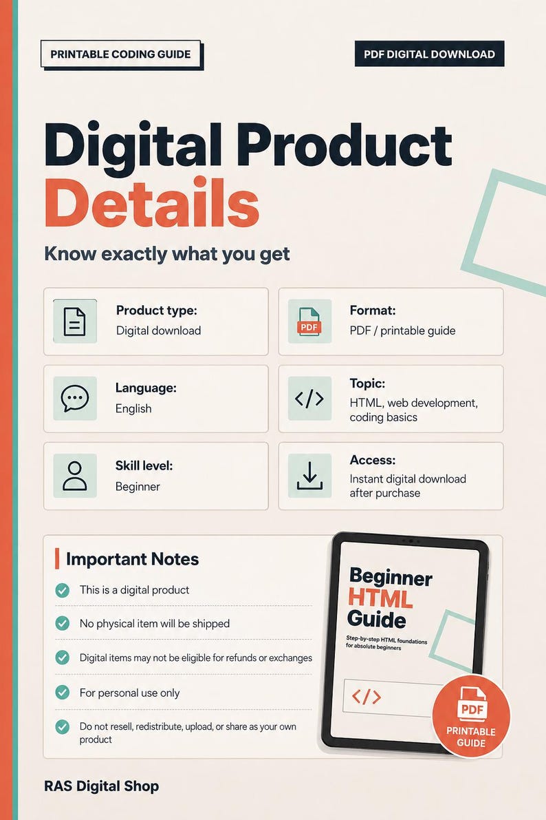 Beginner HTML Guide image 3