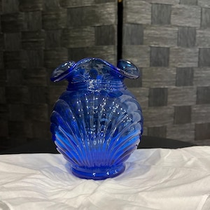 Vintage Cobalt Blue Vase