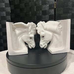 Horse Head Bookends