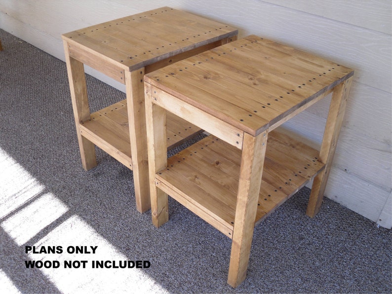 Diy End Table Plans