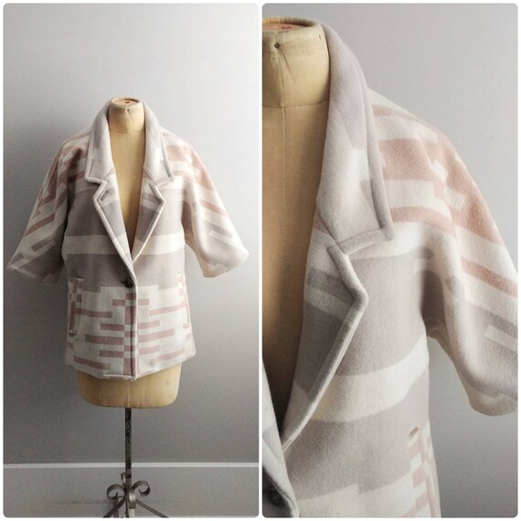 XS Pendleton Portland Collection Blanket Wool Coat