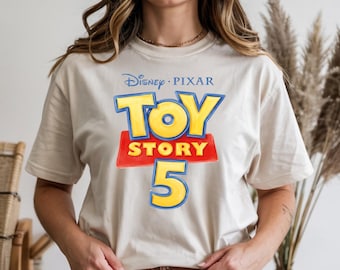 Disney Pixar 5 Movie Shirt, Toy Story Movie Tee, You've Got a Friend In Me