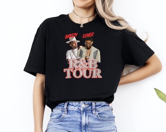 Chris Brown T-Shirt, R&B Tour 2026 Shirt,   Brown Tour Tee,  Shirt,  Brown 2026 Shirt, RB Concert Tee