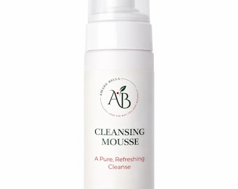 Cleansing Mousse Face Wash Gentle Cleanser Foaming Natural Ingredients