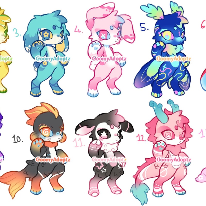 Adoptables Batch - Etsy