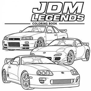 JDM-bilmålarbok