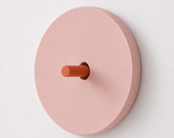 Single, double, and socket switch cover - Round model
