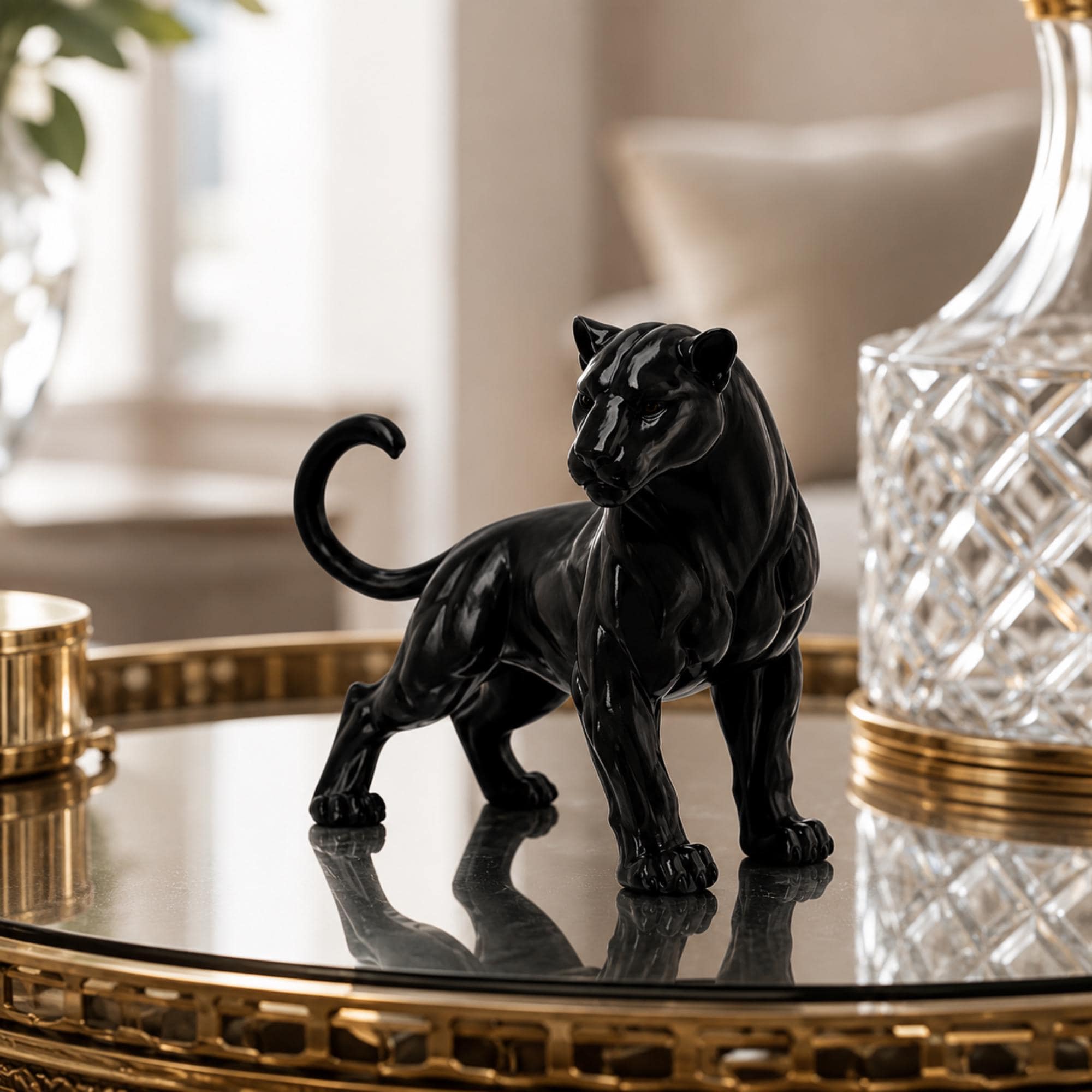 Black Panther Animal Figure - Etsy Canada