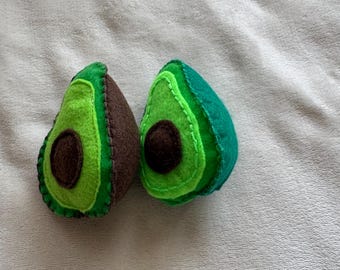 Handmade felt food pretend play sets