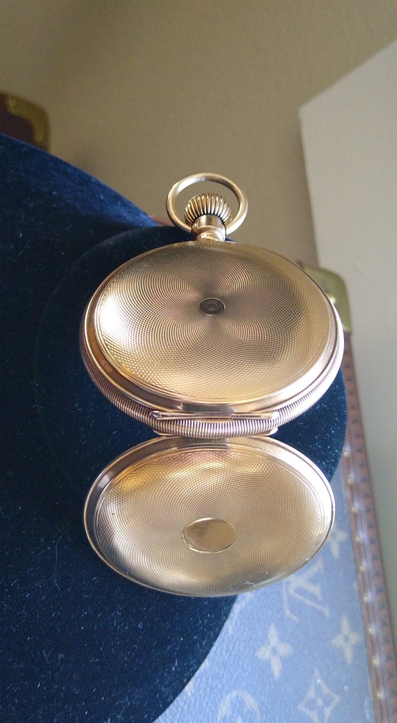 Elgin 14 Karat Yellow Gold Pocket Watch Model 6 Grade 151 Circa 1897 Etsy Italia