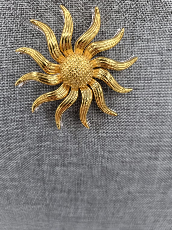 Kenneth Jay Lane KJL Rotating Gold Tone and/ Silv… - image 3