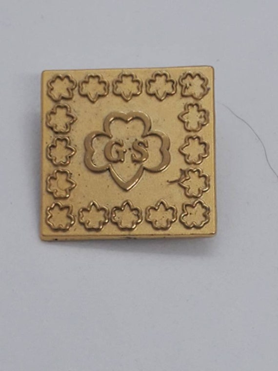 Appreciation Pin Official Girl Scouts USA 1976 To 197… Gem