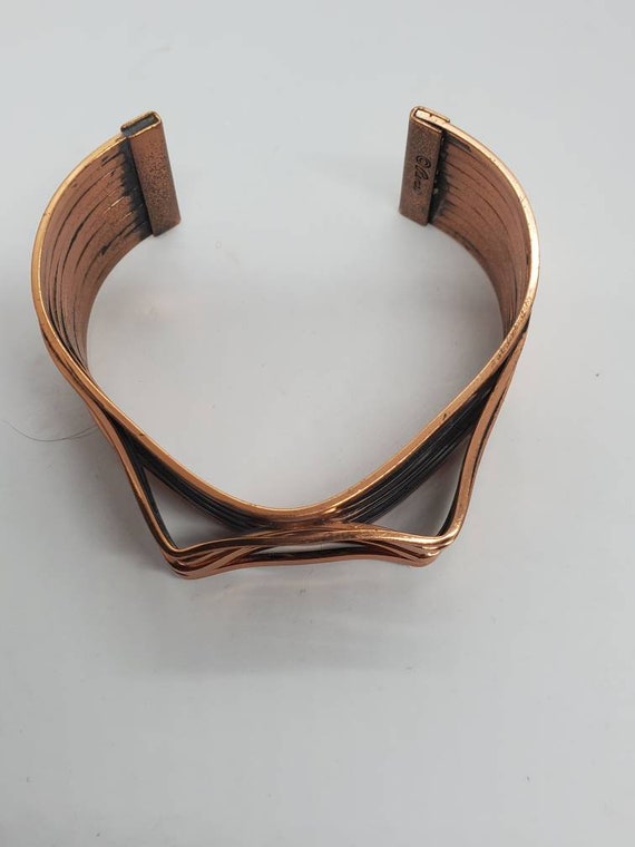 Renoir Copper Cuff Bracelet - image 5