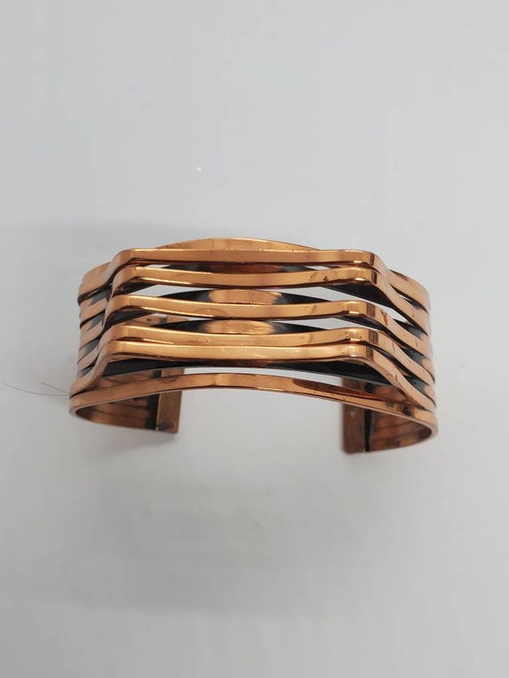 Renoir Copper Cuff Bracelet - image 3