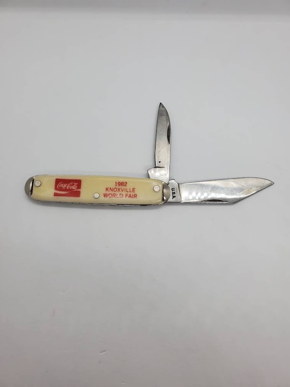 Coca Cola 1982 Knoxville World's Fair Pocket Knife Collectible - Etsy