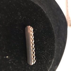 Vintage 925 Sterling Silver Bar Pin