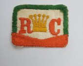 Royal Crown Cola Patch 1940s VERY RARE