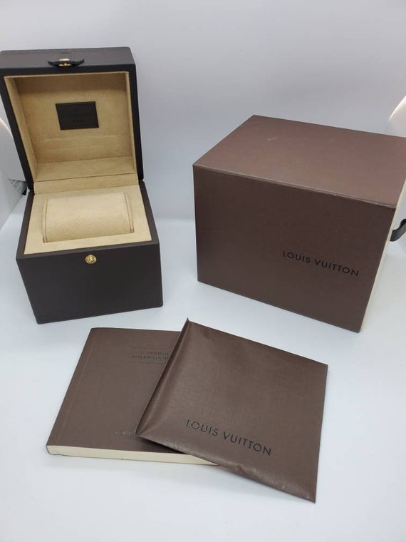 Louis Vuitton Vintage Watch Box With Original Oute