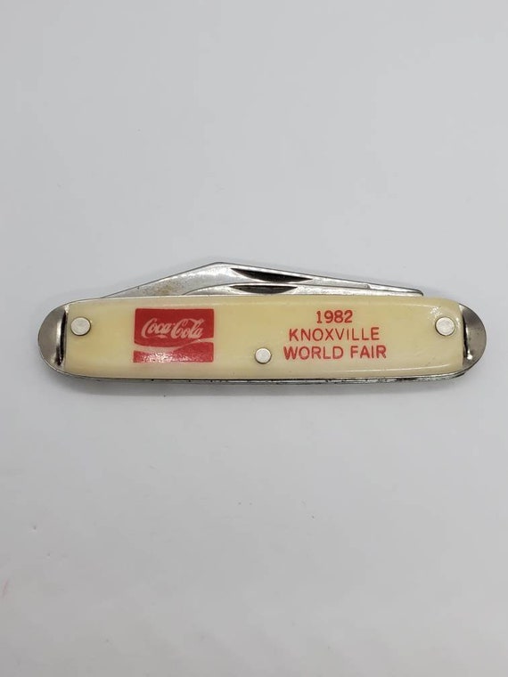 Coca Cola 1982 Knoxville World's Fair Pocket Knife Collectible - Etsy
