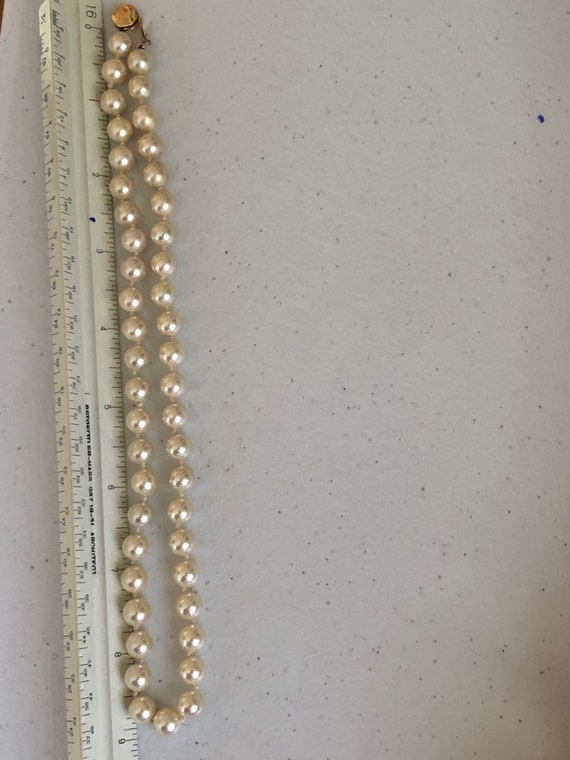 Ocean Treasures 8.5mm Pearl Necklace With 14 Kara… - image 3