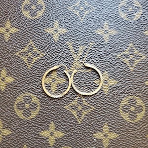 14-karat Yellow Gold Filigree Hoop Earrings