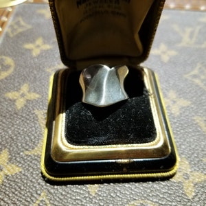 RLM Studio Sterling Silver Heart &quot;Forgive&quot; Ring